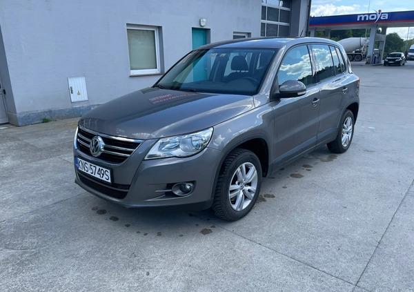 Volkswagen Tiguan cena 38900 przebieg: 175000, rok produkcji 2010 z Mońki małe 352